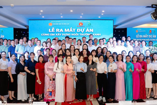 Bộ Giáo dục và Đào tạo phối hợp với Quỹ Vì tương lai xanh triển khai dự án “Cùng em xây dựng ngôi trường xanh”