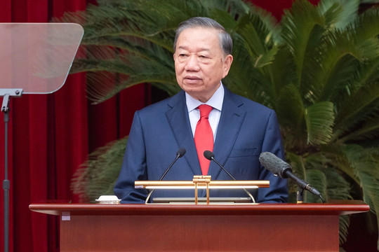 Tổng Bí thư, Chủ tịch nước Tô Lâm phát biểu khai mạc Hội nghị Trung ương 4 khóa XIV