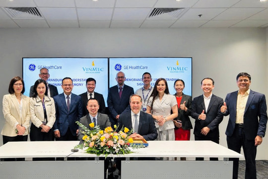 Vinmec và GE HealthCare mở rộng hợp tác chiến lược, nâng cao năng lực y tế toàn diện
