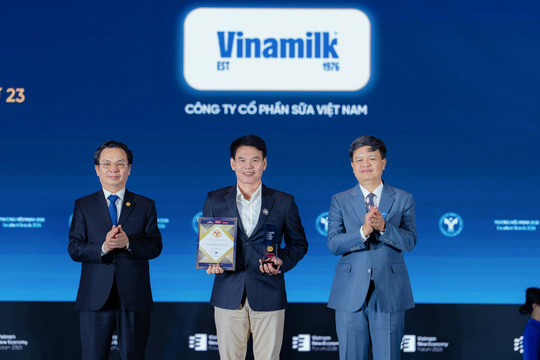 Vinamilk liên tiếp được vinh danh, khẳng định sức mạnh thương hiệu