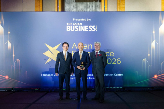 Vietcombank giành giải thưởng Asian Experience Awards 2026
