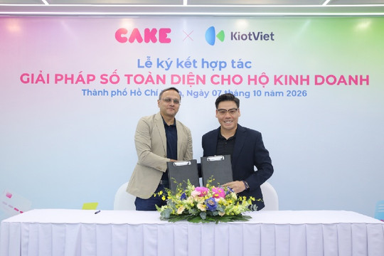 Hộ kinh doanh có giải pháp số toàn diện từ Cake by VPBank và KiotViet