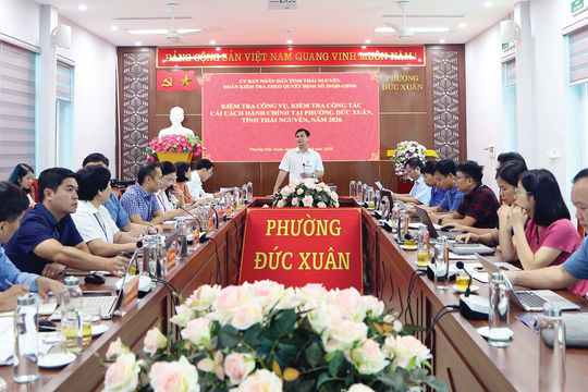 Thái Nguyên: Cải cách hành chính tạo hài lòng người dân, doanh nghiệp