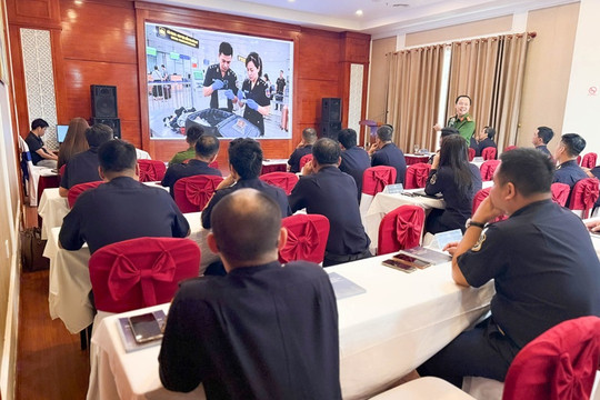Lực lượng Hải quan nâng cao kỹ năng kiểm soát tội phạm ma túy