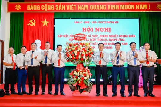 Doanh nghiệp phường Kép đồng hành cùng địa phương, mở rộng cơ hội phát triển