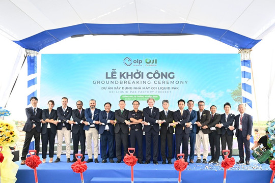 OJI đầu tư 110 triệu USD vào nhà máy bao bì tiệt trùng tại Đồng Nai