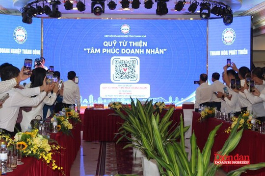 Thanh Hóa ra mắt Quỹ Tâm Phúc Doanh nhân với nguồn lực gần 6 tỷ đồng