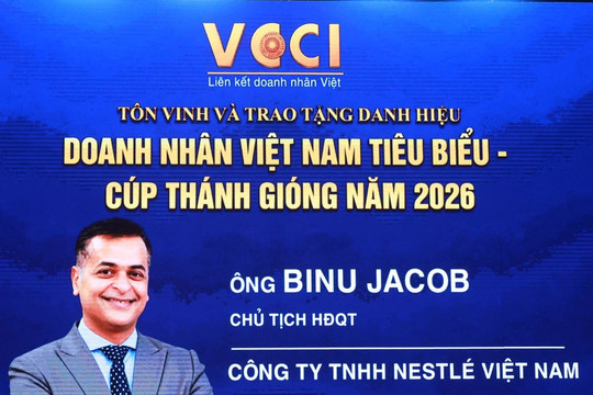 Cúp Thánh Gióng 2026 ghi nhận hành trình phát triển đồng hành cùng Việt Nam của Nestlé