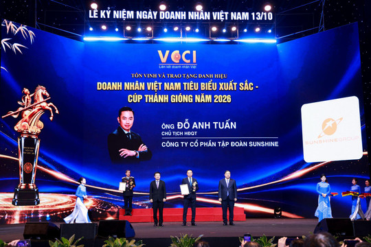 Từ kiến tạo đô thị đến kiến tạo hạ tầng cho kinh tế số: Dấu ấn Chủ tịch Sunshine Group tại Cúp Thánh Gióng 2026