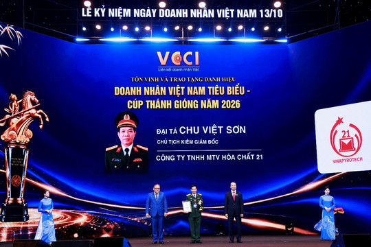 Đại tá Chu Việt Sơn: Dấu ấn Doanh nhân Việt Nam tiêu biểu