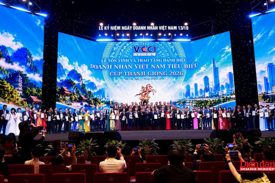 Tôn vinh “Doanh nhân Việt Nam tiêu biểu - Cúp Thánh Gióng” năm 2026 (lượt 3)