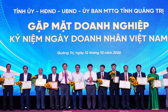 Quảng Trị: Coi khó khăn của doanh nghiệp là trách nhiệm của tỉnh