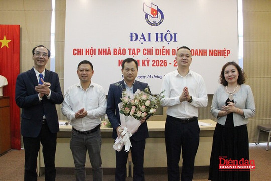 Chi hội Nhà báo Tạp chí Diễn đàn Doanh nghiệp tổ chức thành công Đại hội nhiệm kỳ 2026 - 2029