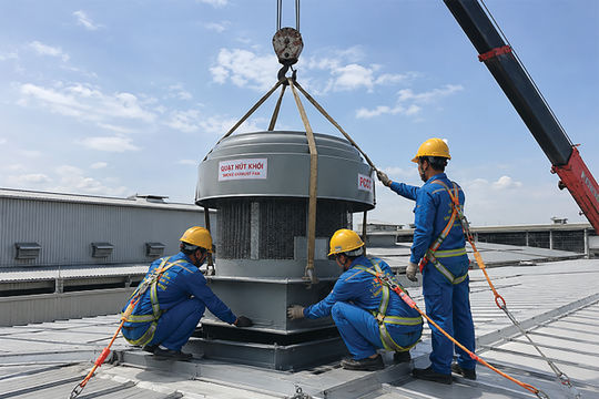 Nâng cao khả năng chống chịu nhiệt cho công trình