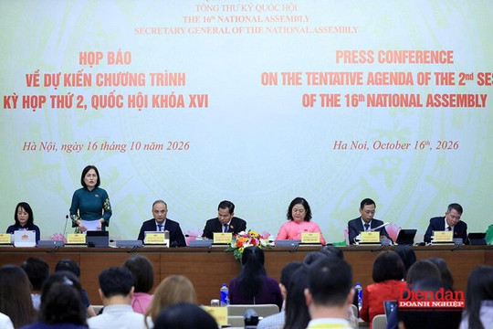 Quốc hội sẽ xem xét, thông qua 47 dự án luật, nghị quyết tại Kỳ họp thứ 2