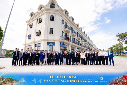 MICC Group khai trương văn phòng tại Vinhomes Green Paradise, đón nhịp phát triển của đô thị biển Cần Giờ