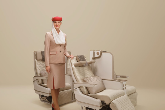 Emirates kiến tạo không gian riêng cho hạng phổ thông đặc biệt