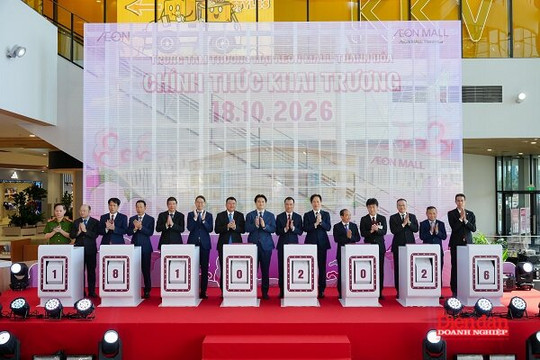 Khai trương Trung tâm thương mại AEON MALL Thanh Hóa quy mô gần 10,5 ha