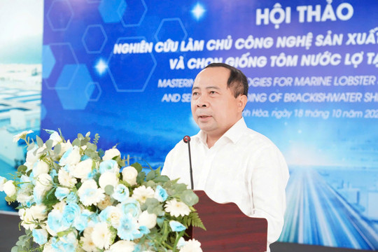 Kết nối để làm chủ công nghệ giống tôm