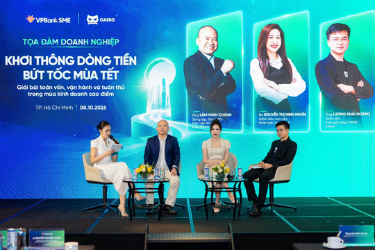 Đơn hàng tăng, tiền chưa về: VPBank SME cùng doanh nghiệp giải bài toán mùa cao điểm