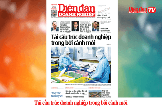 DIỄN ĐÀN DOANH NGHIỆP SỐ 84: Tái cấu trúc doanh nghiệp trong bối cảnh mới
