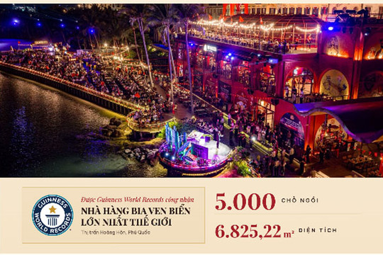 Nhiều nhà hàng “khủng” trên thế giới hóa nhỏ bé khi đặt cạnh kỷ lục của Sun Bavaria GastroPub tại Phú Quốc