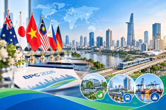 TP HCM đăng cai Hội nghị BPC 2026, thúc đẩy hợp tác kinh tế xanh