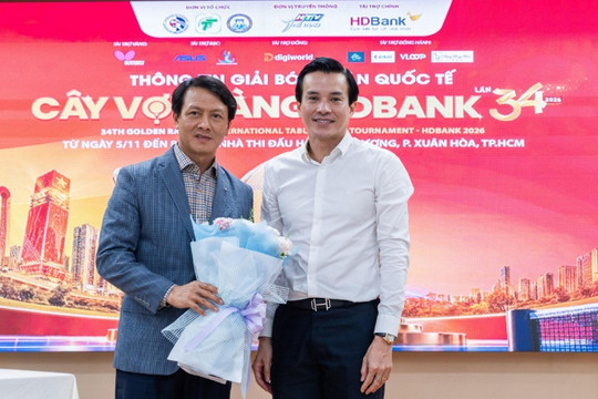 HDBank đồng hành Cây vợt vàng: Tiếp nối 40 năm truyền thống, kết nối quốc tế