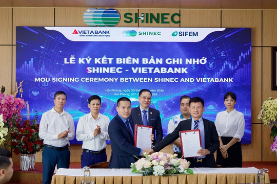 Shinec tiếp cận gói tín dụng xanh thông qua VietABank