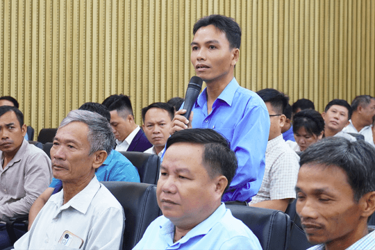 Quảng Ngãi lắng nghe, tháo gỡ khó khăn cho nông dân