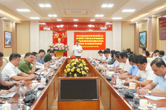 Quảng Ngãi: Quyết liệt tháo gỡ khó khăn, đẩy nhanh tiến độ các dự án trọng điểm