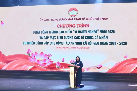 Petrolimex ủng hộ 28,3 tỷ đồng hưởng ứng Tháng cao điểm “Vì người nghèo” năm 2026
