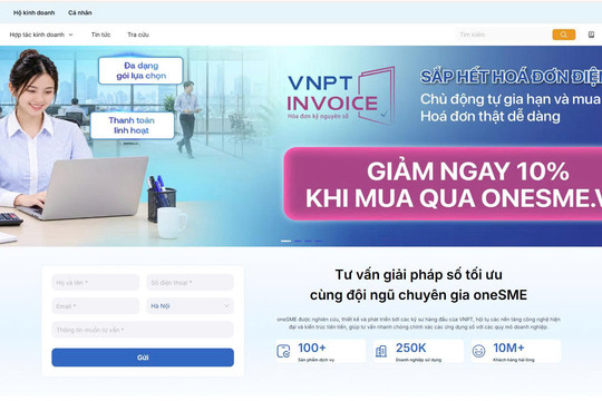 Chủ động gia hạn, mua thêm hóa đơn điện tử VNPT với ưu đãi 10%