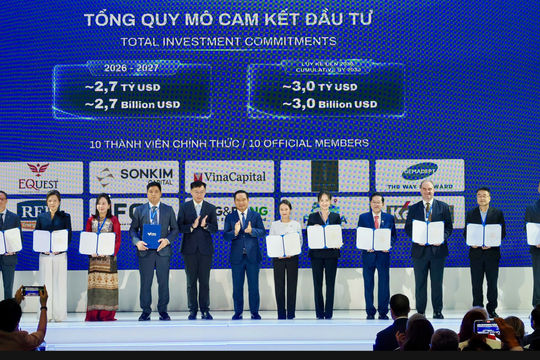 10 thành viên đầu tiên của VIFC-HCMC với cam kết vốn đầu tư giai đoạn đầu 2,7 tỷ USD