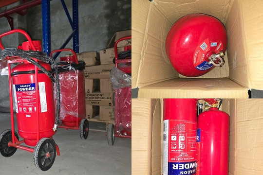 Những chiếc bình chữa cháy mang mầm họa