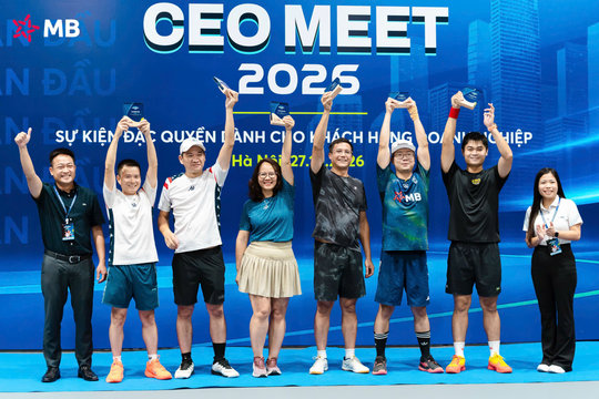 MB SME CEO MEET 2026: Kết nối kinh doanh bằng tinh thần thể thao quốc tế