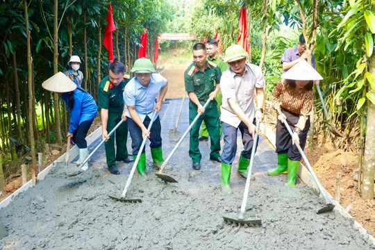 Lào Cai: Chung sức xây dựng giao thông nông thôn