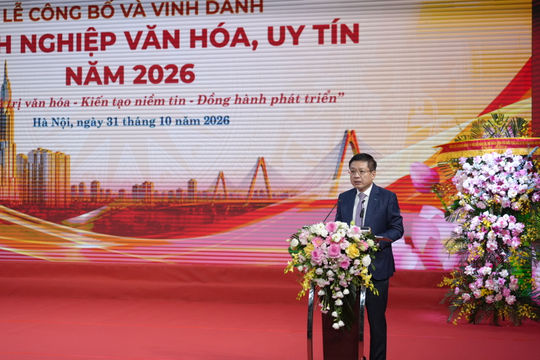 VCCI vinh danh 100 doanh nghiệp văn hóa, uy tín năm 2026
