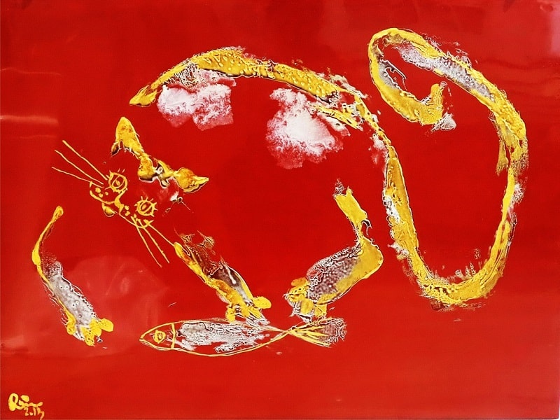 Ngày xuân, kể chuyện mua và chơi tranh nghệ thuật