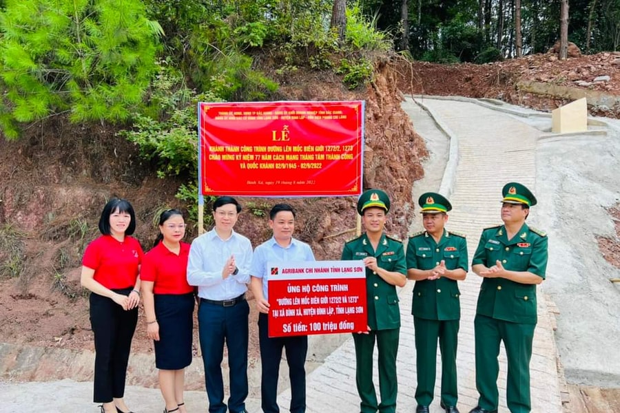 Những công trình an sinh tại các địa phương chào mừng kỷ niệm 35 năm thành lập Agribank