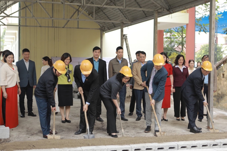 Khởi công công trình nước sạch thuộc chương trình Mizuiku tại huyện Văn Quan