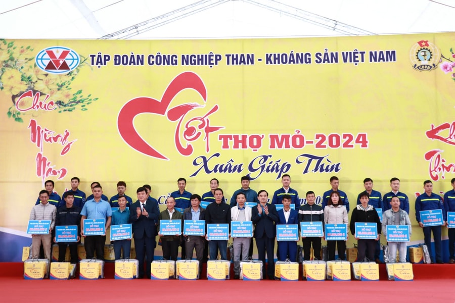 TKV tổ chức “Tết thợ mỏ - 2024” Xuân Giáp Thìn