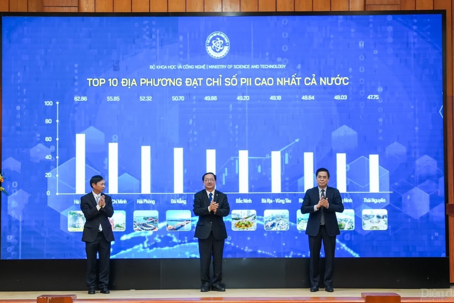 Top 10 địa phương đổi mới sáng tạo năm 2023