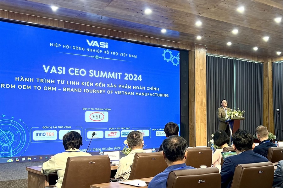 VASI CEO SUMMIT 2024: Hành trình từ linh kiện đến sản phẩm hoàn chỉnh