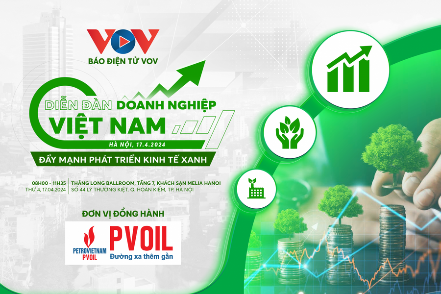 Diễn đàn doanh nghiệp Việt Nam: Đẩy mạnh phát triển kinh tế xanh