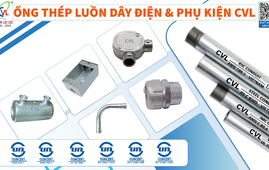 Cát Vạn Lợi - Giải pháp an toàn tối ưu cho hệ thống điện với ống thép luồn dây điện