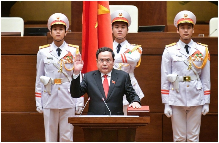 Ông Trần Thanh Mẫn được bầu làm Chủ tịch Quốc hội khóa XV