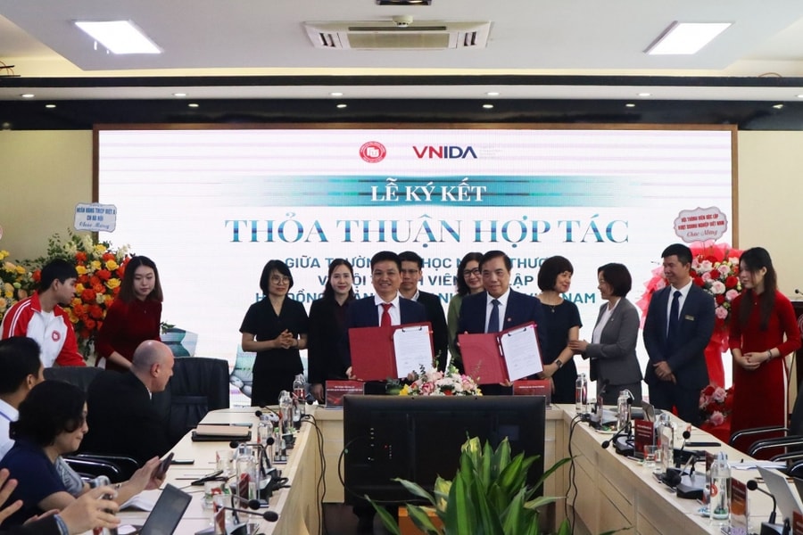 VNIDA ký kết thoả thuận hợp tác với Trường đại học Ngoại Thương