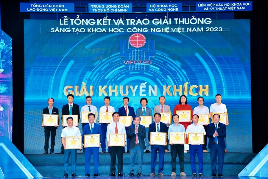 Hai công trình khoa học công nghệ của PV GAS được trao Giải thưởng VIFOTEC 2023