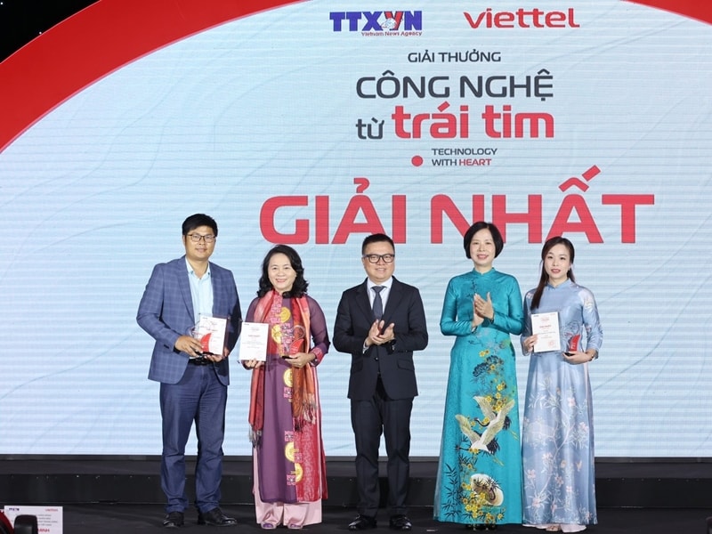Giải thưởng “Technology with heart” ứng dụng khoa học công nghệ để hướng tới cuộc sống tốt đẹp